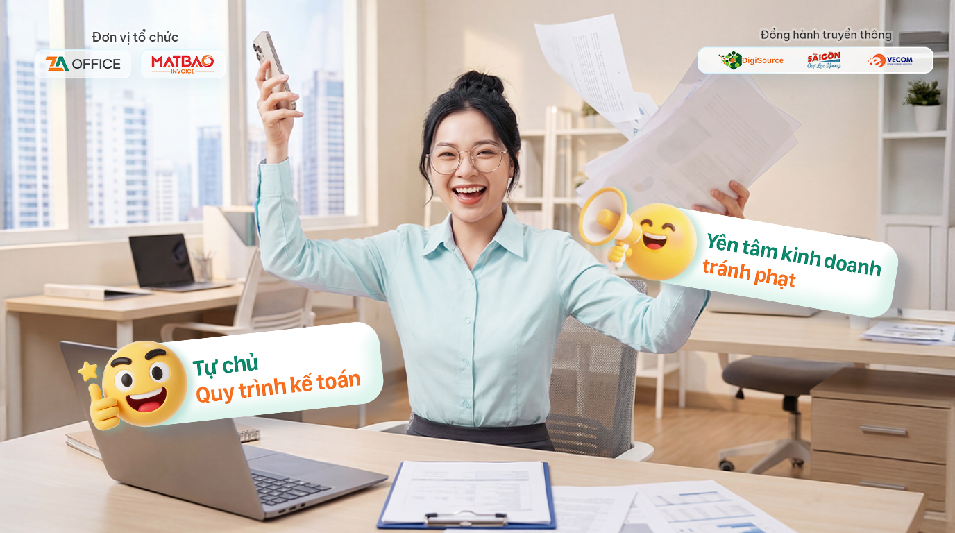 Sau chương trình: tự chủ quy trình kế toán, yên tâm kinh doanh tránh phạt